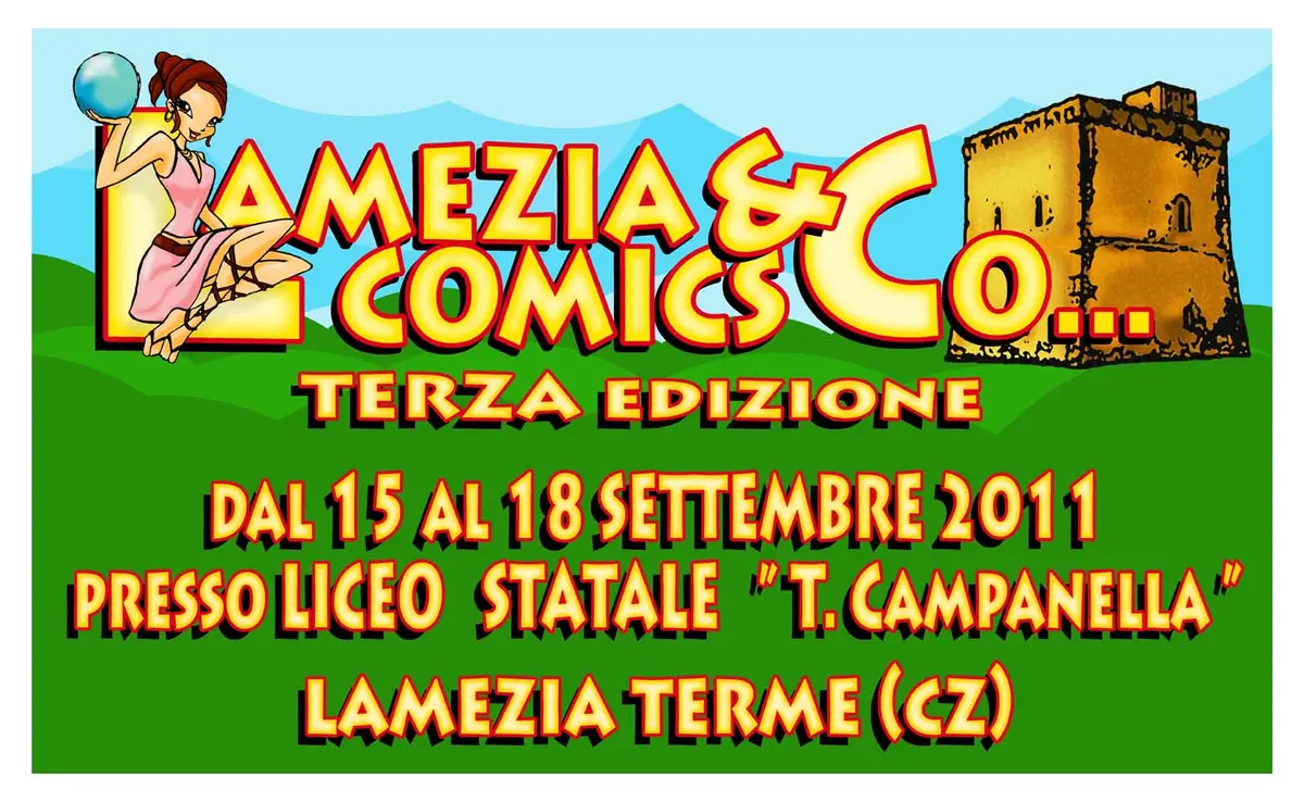 Grande cast di ospiti per la terza edizione del Lamezia Comics