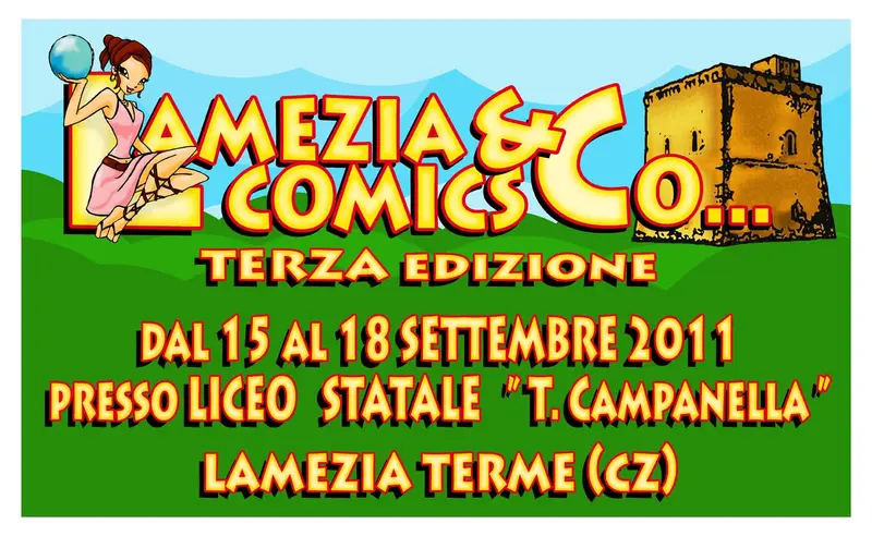 Grande cast di ospiti per la terza edizione del Lamezia Comics