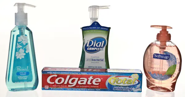 Allarme antibatterici chimici.