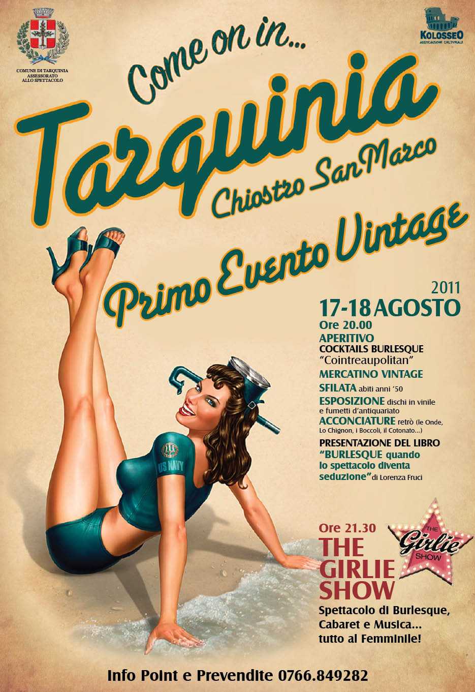 "Come on in ... Tarquinia". Il primo evento al femminile dedicato al vintage