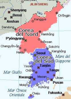 Corea del Nord e Corea del Sud: raffiche di artiglierìa