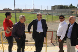 Catanzaro calcio,  Traversa sopralluogo  stadio per Coppa Italia