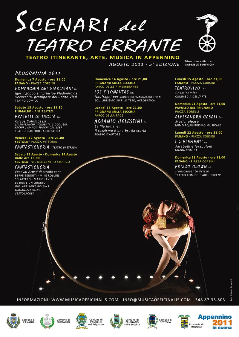 Estate in Appennino. divertimento per grandi e piccini con  la tradizione del teatro errante