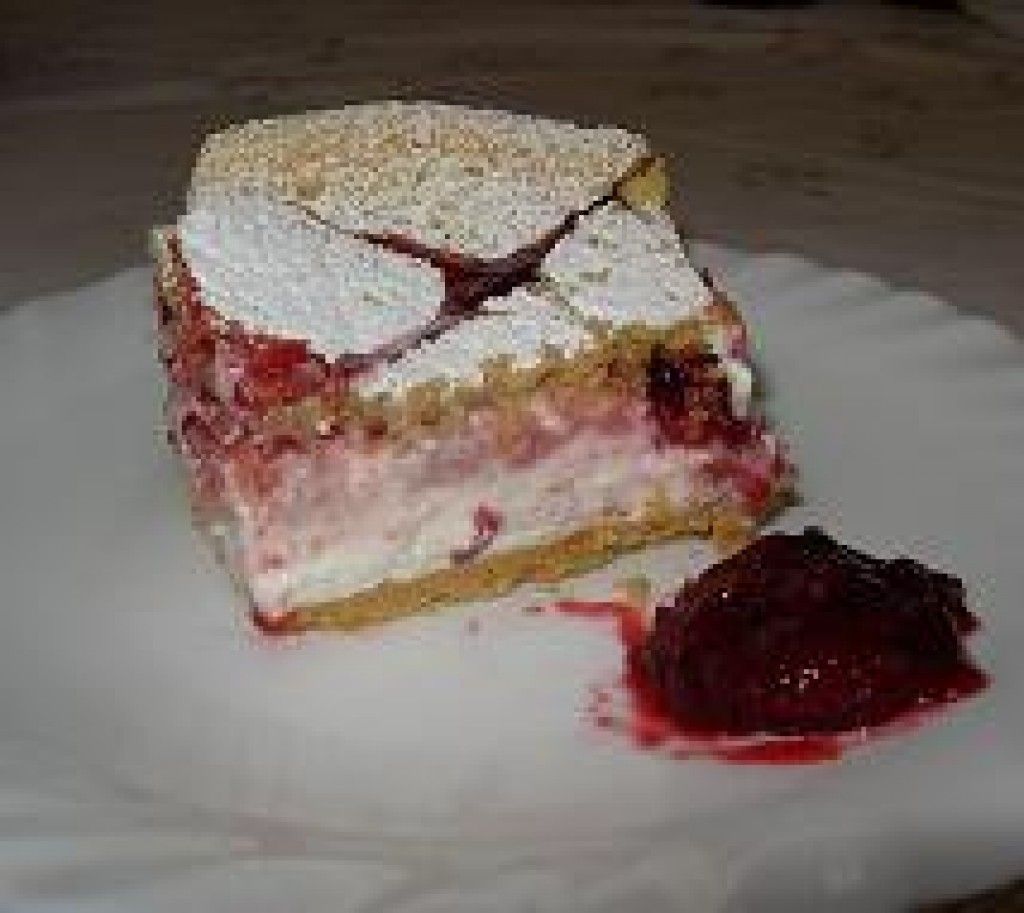 Dessert freddi: torta di ricotta e marmellata di amarene ...