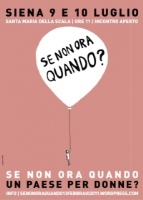 Se non ora quando? Incontro a Siena il 9 e 10 luglio