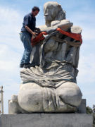 Falerna, Wanda Ferro  inaugurazione monumento caduti sul lavoro