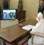 Per la prima volta nella storia un Papa in diretta con la ISS