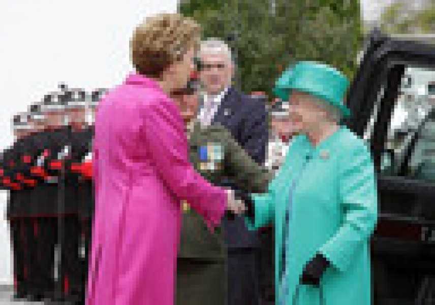 La Regina Elisabetta in Irlanda