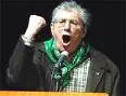 Umberto Bossi :sostegno della Lega a Silvio Berlusconi