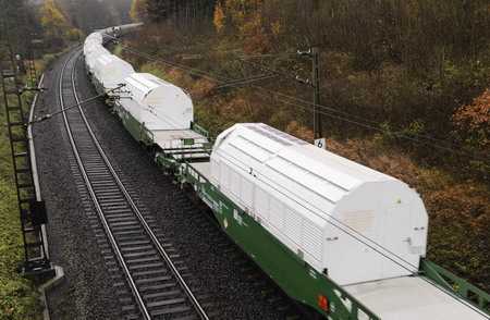 Treni trasportano scorie radioattive in Francia
