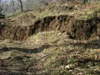 Strada provinciale chiusa per frana. Cassano isolata dai centri del Pollino.