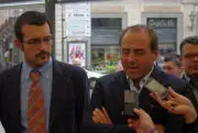 Scalzo e Di Pietro su Corso Mazzini per il rinnovamento