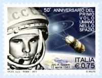 Mostra storico postale "Yuri Gagarin, uno sguardo dallo spazio"