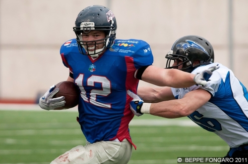 Football americano, serie A1. Ai Warriors il derby emiliano contro gli Hogs