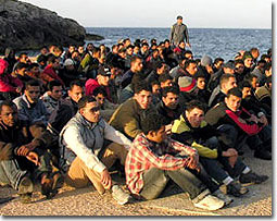 Lampedusa, apocalisse immigrati