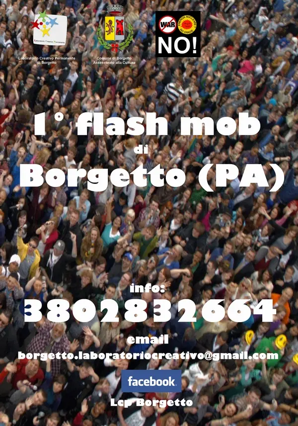 Primo FLASHMOB di Borgetto (PA)