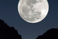 Una super Luna piena