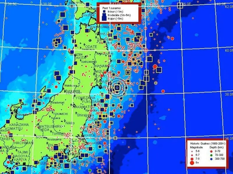 Terremoto e allarme nucleare: in ginocchio il paese dei ciliegi in fiore