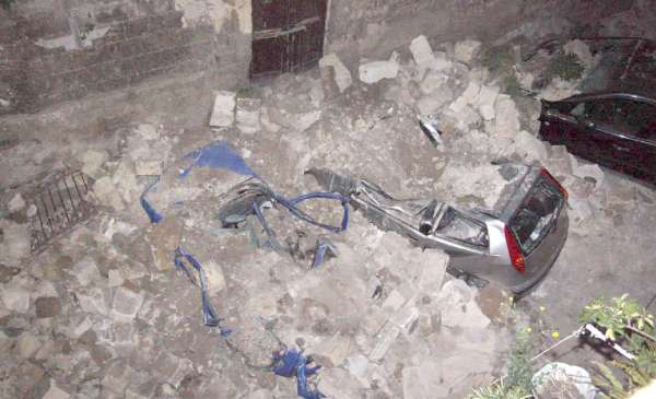 Taranto: nuovo crollo nel centro storico