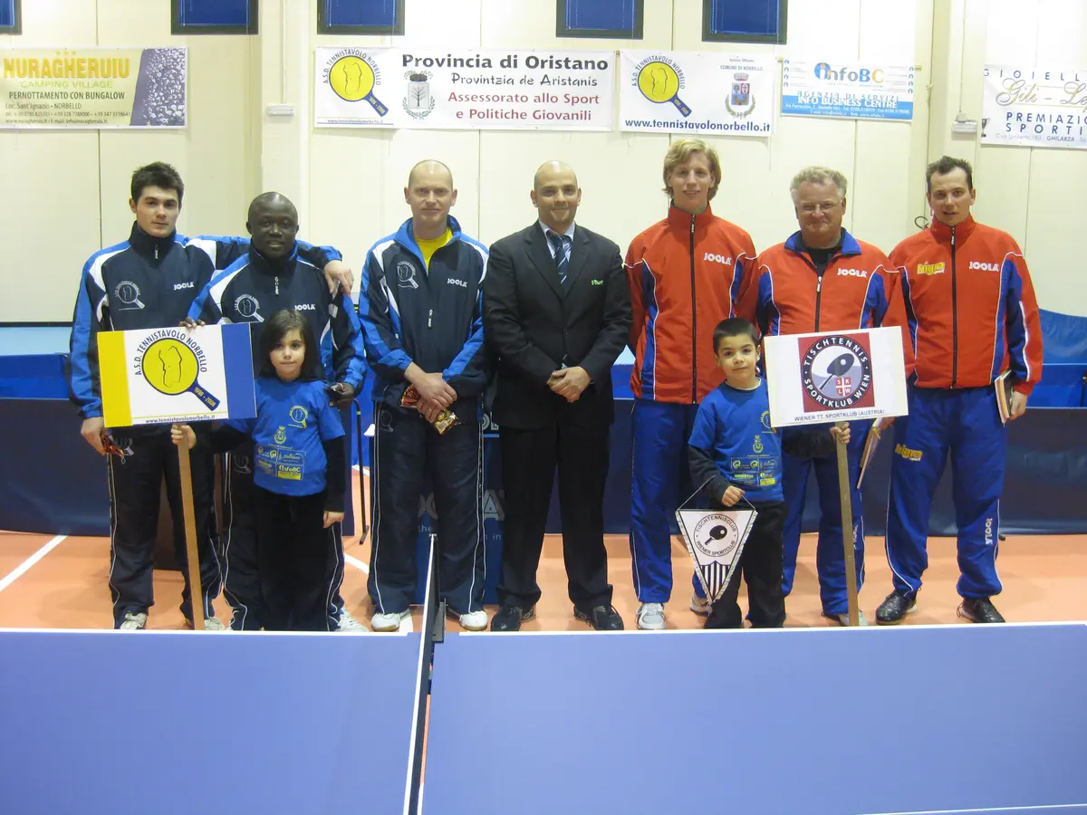 Il Tennistavolo Norbello passa il turno nella coppa europea