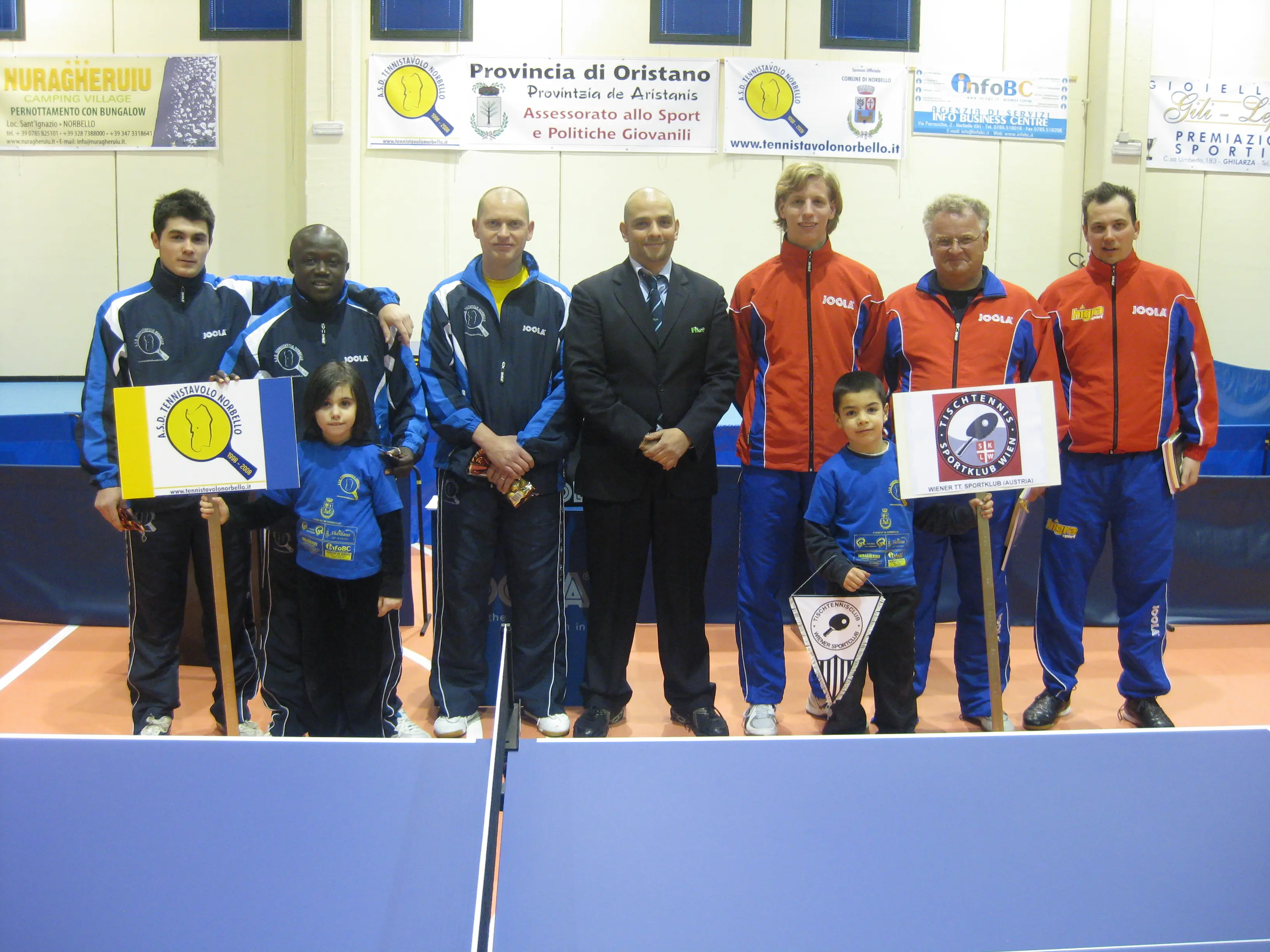 Il Tennistavolo Norbello passa il turno nella coppa europea