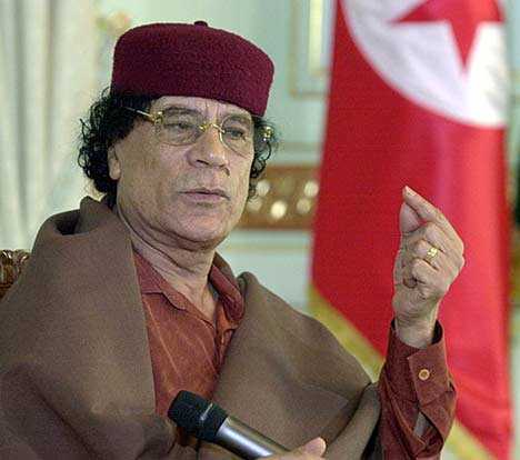 Gheddafi accusa Al Quaeda