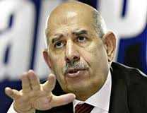 Mohammed El Baradei sfida le autorità: "Intifada fino alla fine"