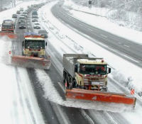 Allarme meteo: obbligo di catene per neve su A3, A24 e A25