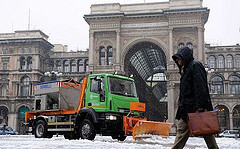 Maltempo: nevica su tutta l'Italia. Spettacolo bianco da nord a sud