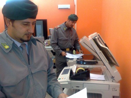 Blitz delle Fiamme Gialle in due copisterie leccesi