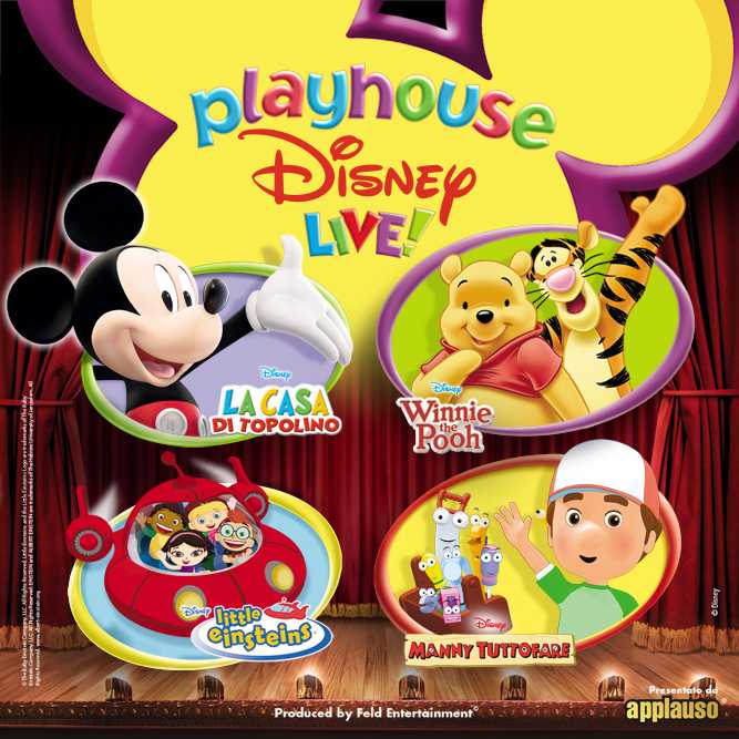 Debutta a Roma Playhouse Disney Live