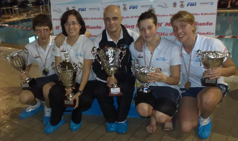 Meeting di Nuoto Città di Vibo Valentia, continuano i successi per Gruppo Polisportivo Catanzaro
