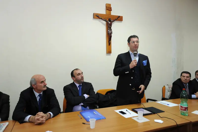 Diga dell'Esaro, sopralluogo del Presidente Giuseppe Scopelliti