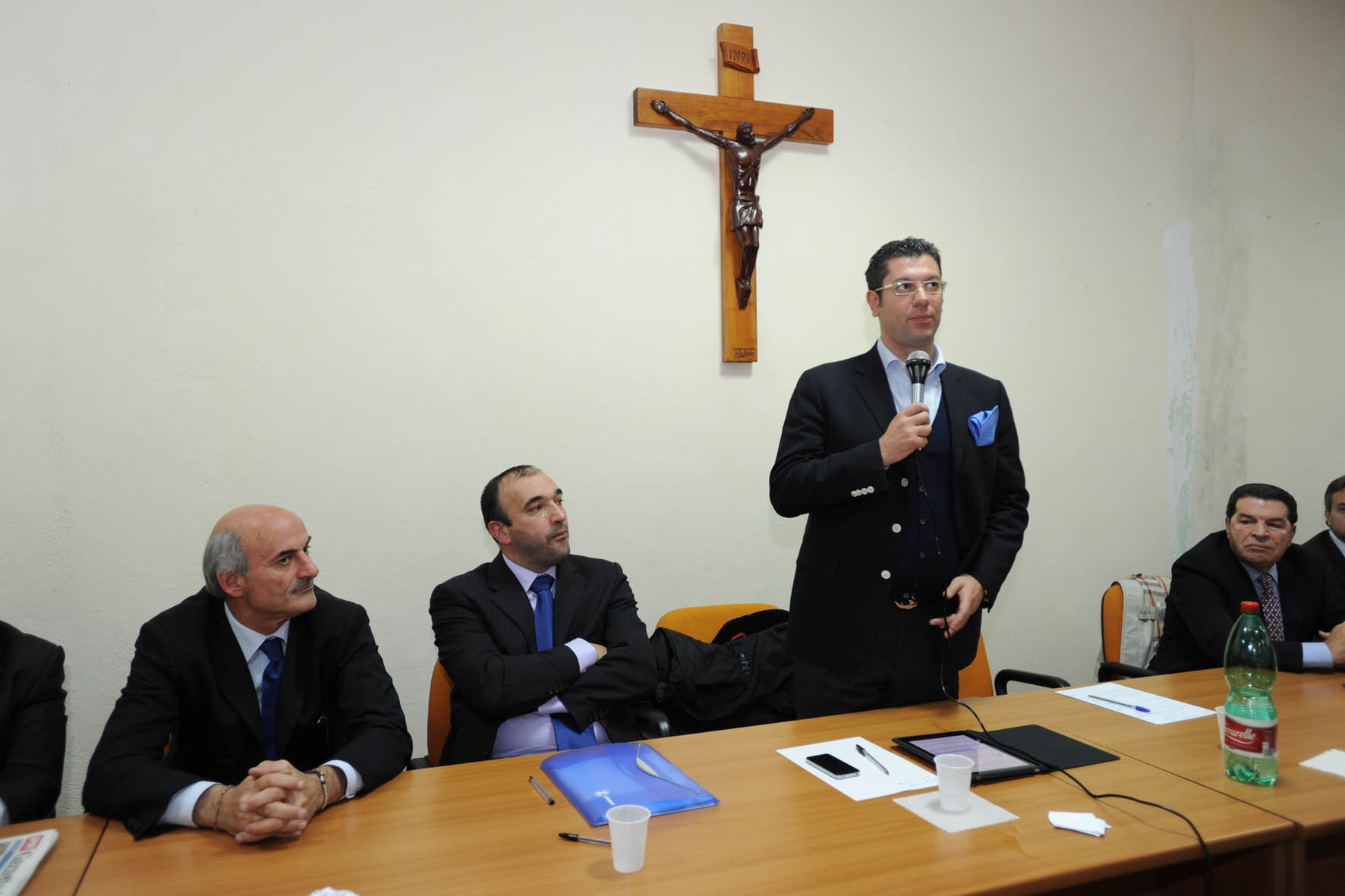 Diga dell'Esaro, sopralluogo del Presidente Giuseppe Scopelliti