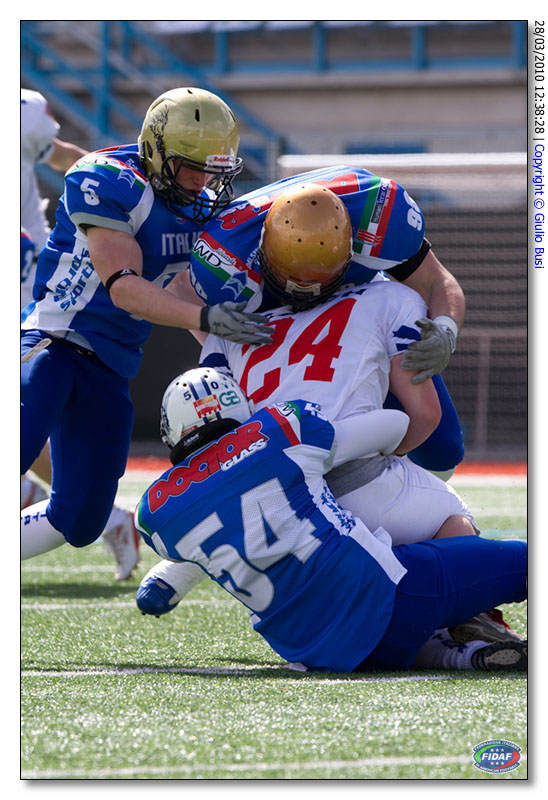 Football americano: la Nazionale si raduna a Bologna