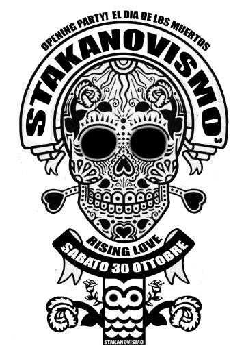 Halloween arriva un giorno prima con "El Dia de los Muertos" al Rising Love