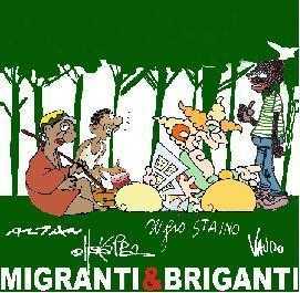 Nostra Patria è il Mondo Intero.Migranti e Briganti nelle matite di Altan, ElleKappa, Staino e Vauro
