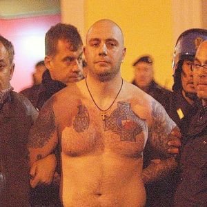 Italia-Serbia: partita rinviata, 17 ultras serbi arrestati