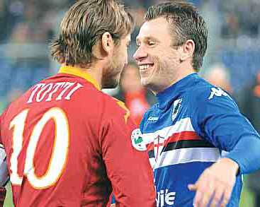 Totti-Cassano insieme in campo nell'amichevole contro la Romania?
