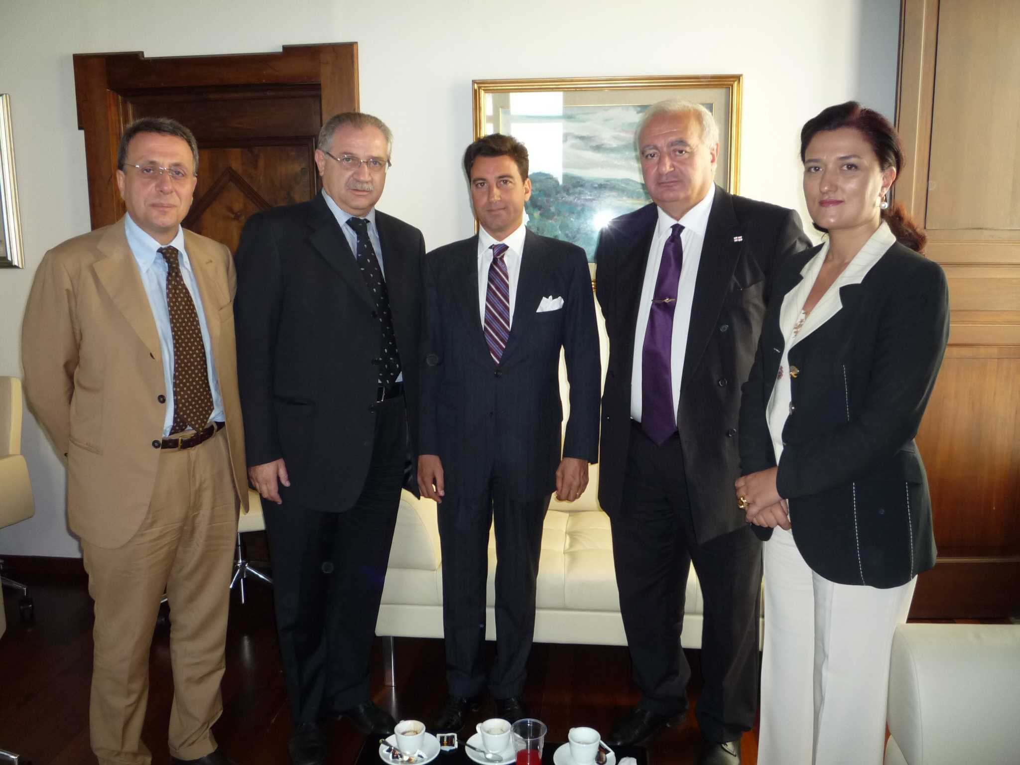 L'ambasciatore della Georgia in Italia in visita alla Regione Calabria