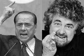Sondaggio Demos: sfiducia record per il Premier, cresce Beppe Grillo