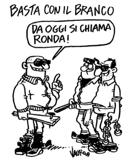 In via di estinzione le ronde di Maroni