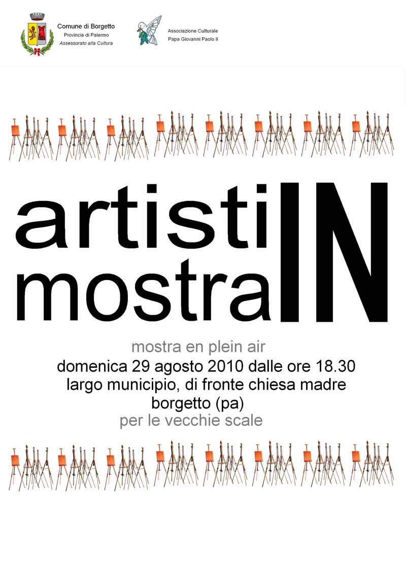 A Borgetto "GLI ARTISTI IN MOSTRA"