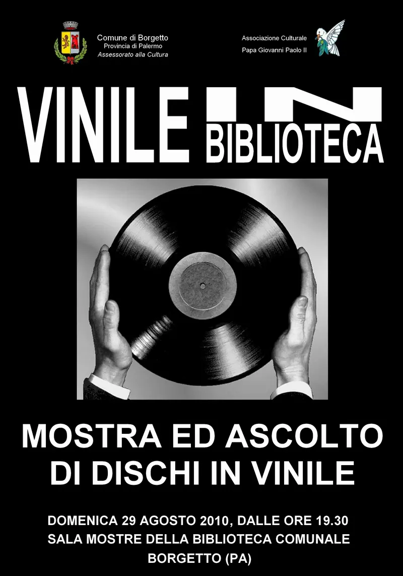 A Borgetto la mostra "Vinile in Biblioteca"