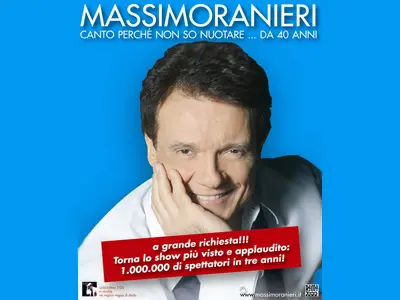 Domani sera Massimo Ranieri premiato a Lamezia Terme con il "Riccio D'argento"