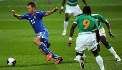 L'Italia sconfitta in amichevole dalla Costa D'Avorio