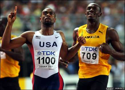 Usain Bolt perde i 100 metri piani