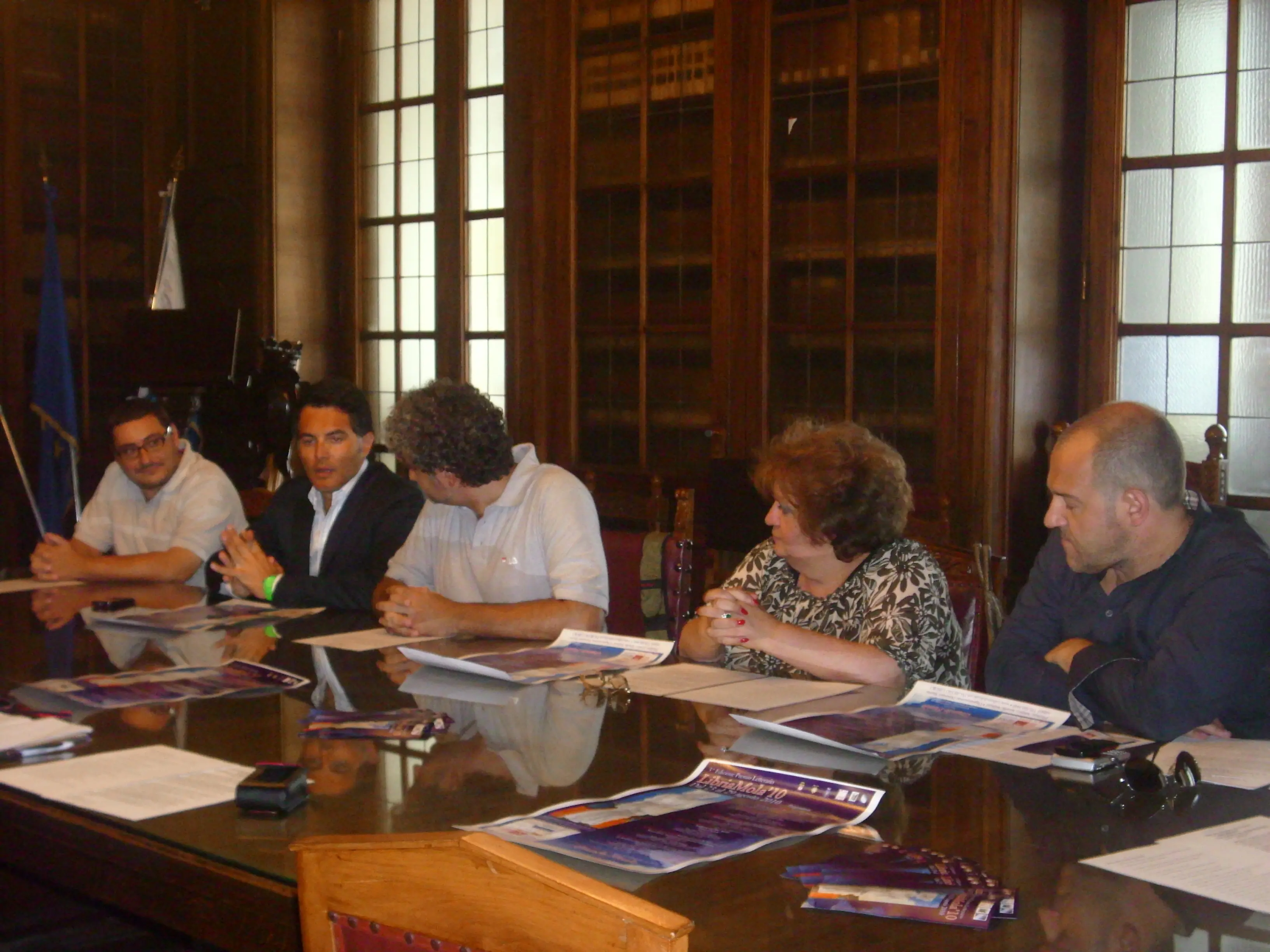 Conferenza stampa LibriaMola per l'estate del libro