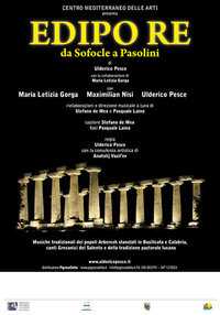 Domani al Teatro Marrana di Ricadi l' "Edipo Re" di Ulderico Pesce