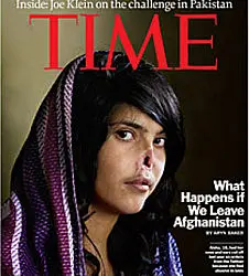 Copertina shock del "Time": ragazza con naso e orecchie mozzate